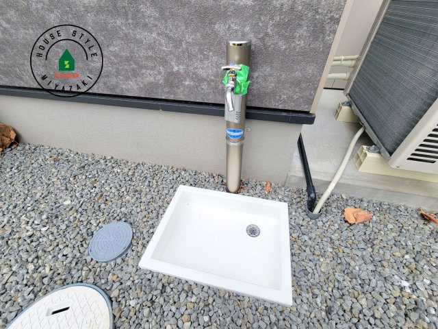 都城市前田町(1号棟）の設備|外水栓。