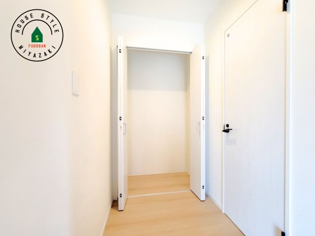 都城市前田町(1号棟）の収納|全居室収納スペースございます。