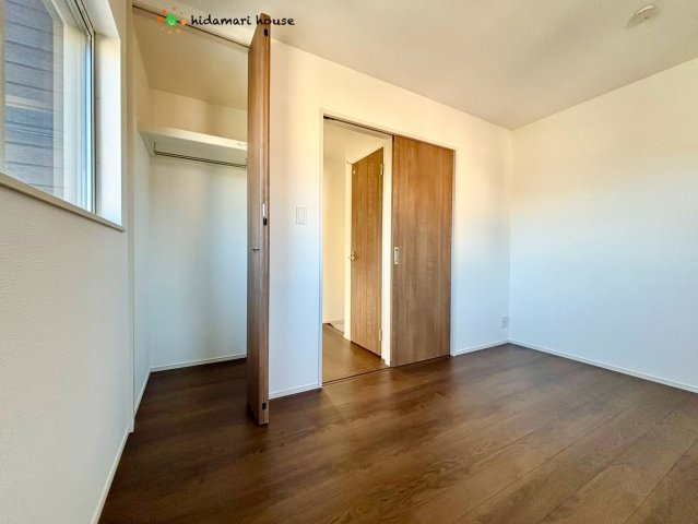 野田市第3宮崎新田　新築戸建　1号棟の収納|子供部屋にもクローゼットが付いているので、お子様も片付け上手になれちゃいます(*´▽｀*)