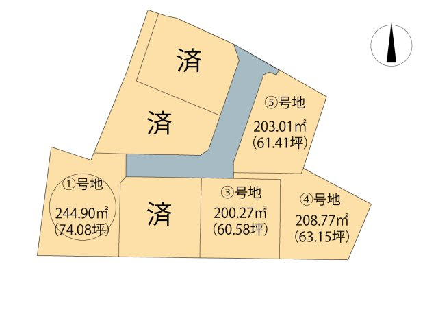 高崎市吉井町本郷売土地 ①号地