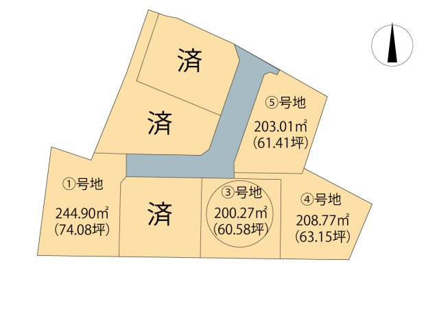 高崎市吉井町本郷売土地 ③号地
