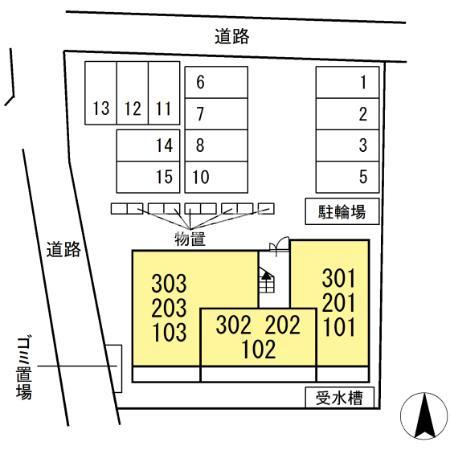 アンダー フォレスト Annexの区画図