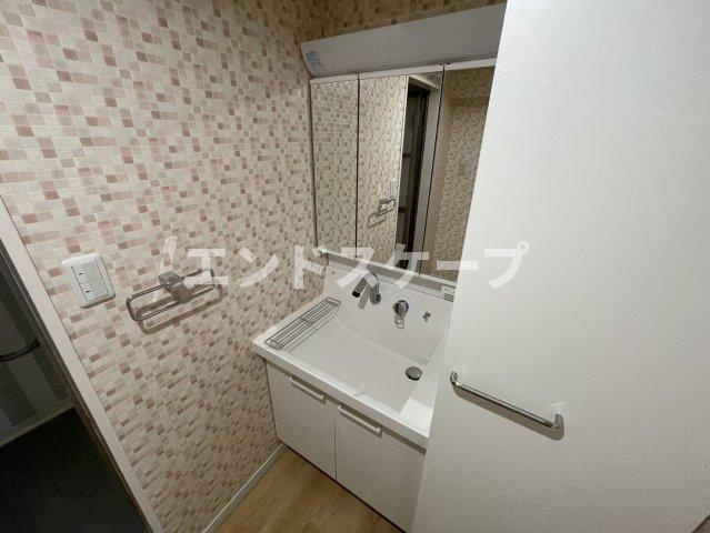 エルグランドレジデンスの洗面所|高崎、前橋、伊勢崎エリアのお部屋探しはエンドスケープまで！お客様の理想お聞かせ下さい♪
