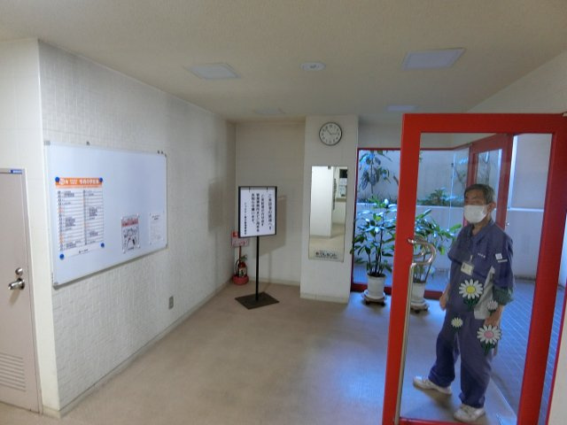 ジャルダン垂水のエントランス