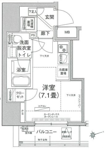 【間取り】 | アイルカナーレ品川南
