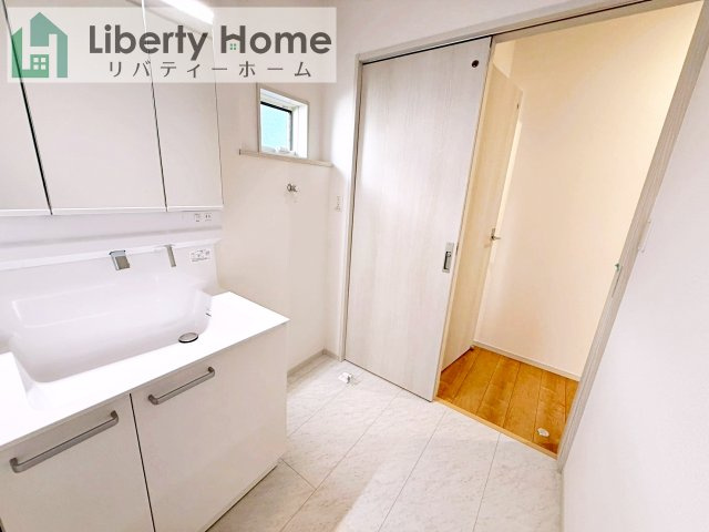 坂東市沓掛23-P1　戸建　14号棟　の脱衣所