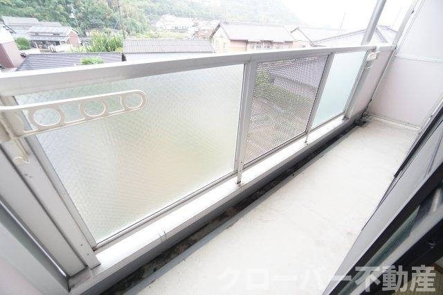 コーポウィッティーのバルコニー