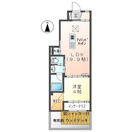 アークス黒田の間取り|間取図