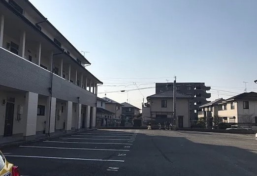 サンライズ上津Ⅱの駐車場