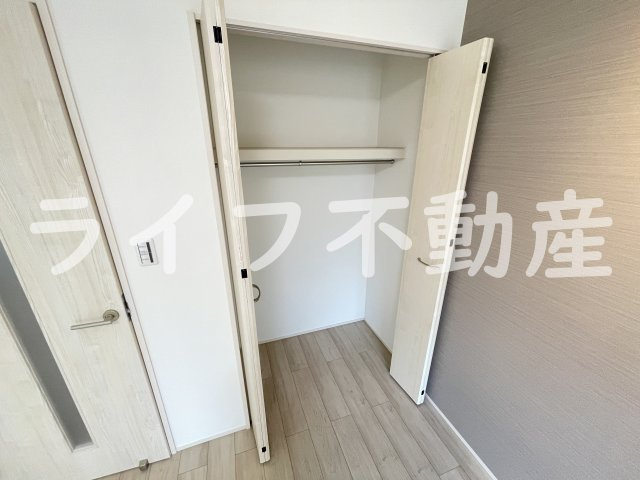 フジパレス俊徳道WESTの収納|収納のためのスペースです