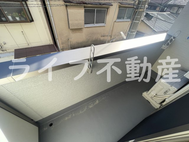 フジパレス俊徳道WESTのバルコニー|陽当たり良好なバルコニーです