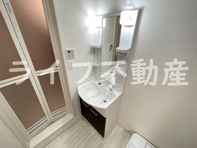 フジパレス弥刀Ⅴ番館の独立洗面台|使いやすい独立洗面台です
