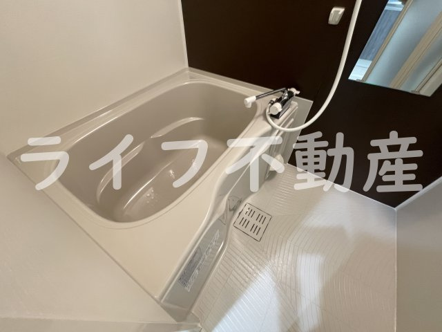 フジパレス弥刀Ⅱ番館の浴室|日々の疲れを癒すお風呂付です