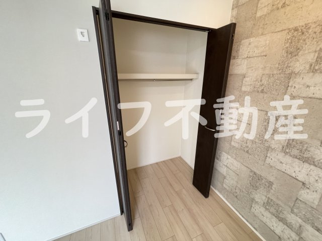 フジパレス弥刀Ⅱ番館の収納|収納豊富です