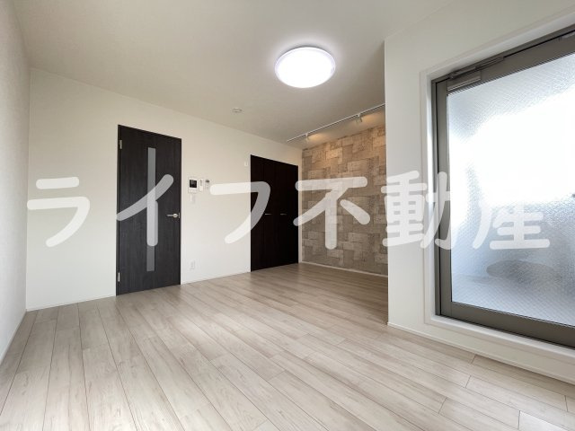 フジパレス弥刀Ⅱ番館の居間・リビング|ゆったりとしたリビングです