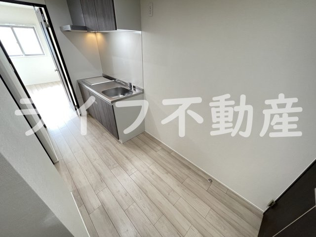 フジパレス弥刀Ⅱ番館のキッチン|きれいなキッチンです