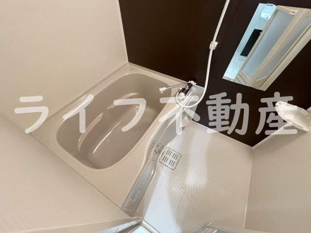 フジパレス弥刀Ⅱ番館の浴室|落ち着いた空間のお風呂です