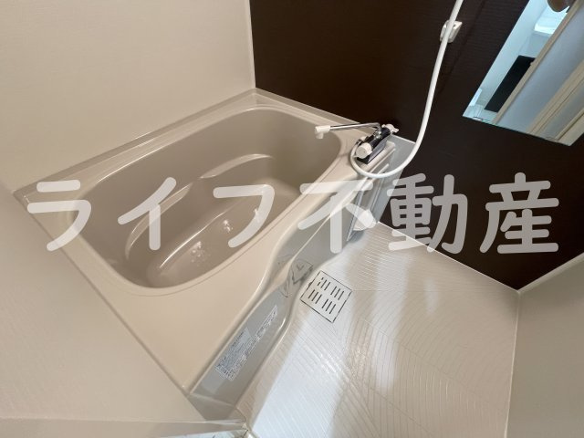 フジパレス弥刀Ⅱ番館の浴室|落ち着いた空間のお風呂です