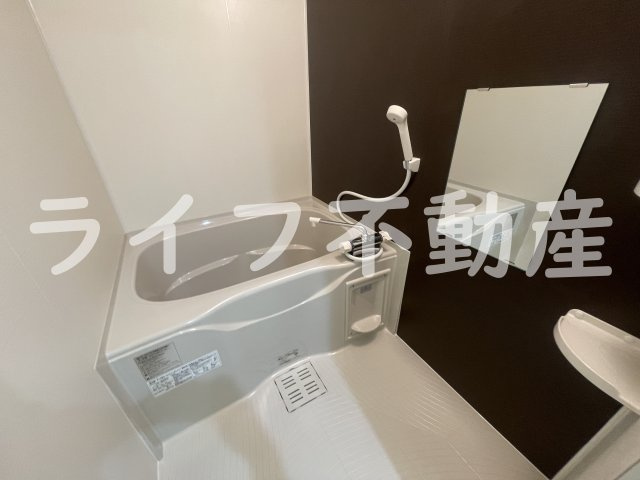 フジパレス弥刀Ⅰ番館の浴室|日々の疲れを癒すお風呂付です