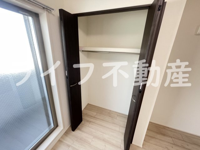 フジパレス弥刀Ⅰ番館の収納|ちょっとした収納スペースも充実しています