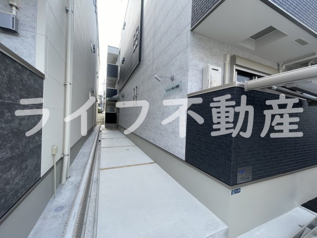 フジパレス弥刀Ⅰ番館のエントランス|清潔なエントランスです