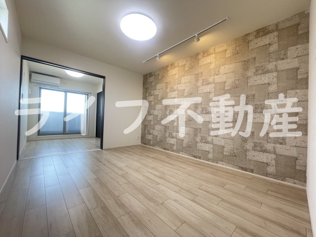 フジパレス弥刀Ⅰ番館の居間・リビング|居間です