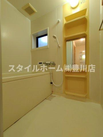 セジュール西浦Bのシャワールーム