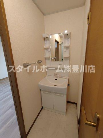 セジュール西浦Bの洗面所