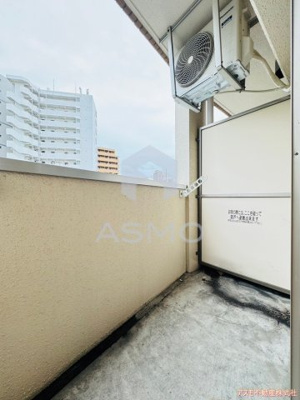 【バルコニー】 | ブルービー玉造 | 同マンション別部屋　参考写真