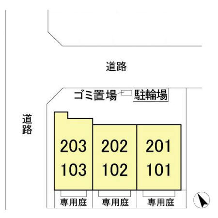 ＬＵＺの区画図