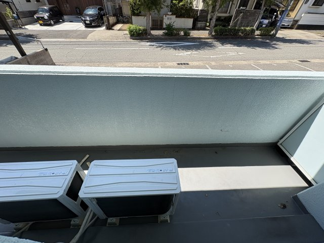 ハイツプレールのバルコニー
