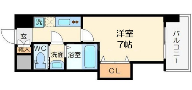【間取り】 | Luxe新大阪EASTⅡ