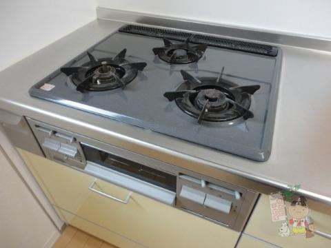 フォンテファミリアの設備|ガスコンロ