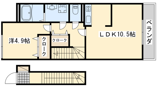 【間取り】 | レジデンスレークサイド