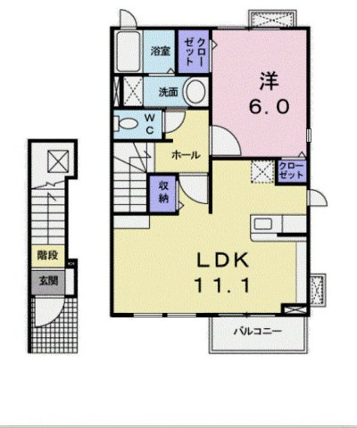 デイジーの間取り