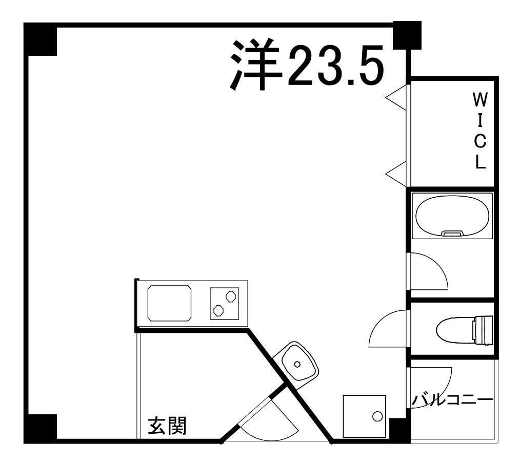 ツムギビルの間取り