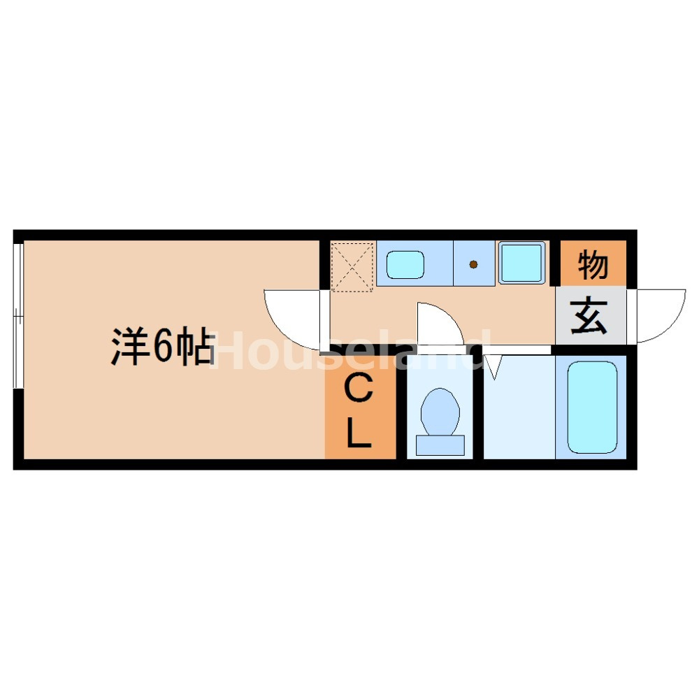 エクストリーム直川の間取り