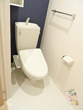 ウィング　Ａのトイレ|シャワー付トイレ