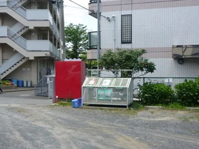 【その他共用部分】 | Ｔ・メゾンリビエール | 敷地内ごみ置き場でごみ出しもらくらく～♪忙しい社会人さんや学生さんにもうってつけ！