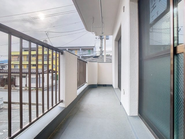 ピーコック28のバルコニー