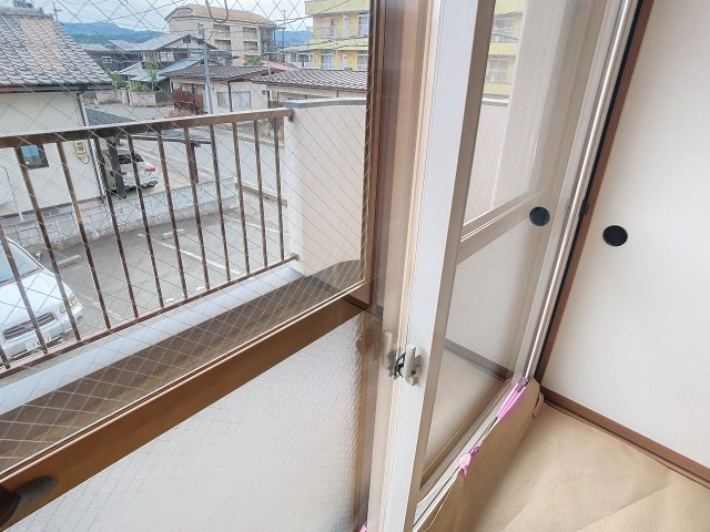 ピーコック28のバルコニー