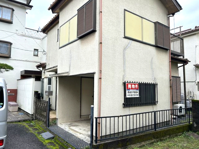 あきる野市山田売地の外観
