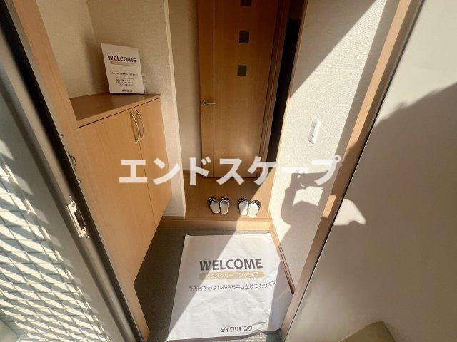 プリムヴェール上並榎　Ｂの玄関|高崎、前橋エリアのお部屋探しはエンドスケープまで！お客様の理想お聞かせ下さい♪