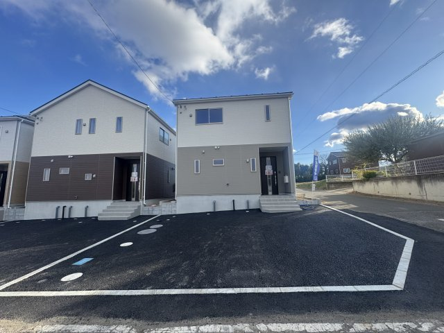新築　北群馬郡吉岡町下野田第6　クレイドルガーデン　1号棟の外観|北群馬郡吉岡町下野田第6　クレイドルガーデン