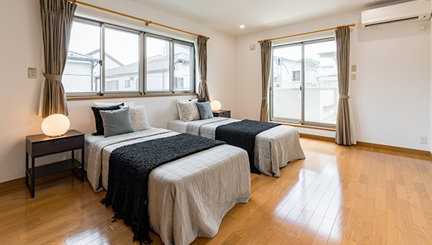 練馬区向山3丁目　新規リフォーム済　大型中古戸建の洋室