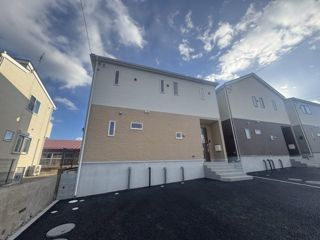 新築　北群馬郡吉岡町下野田第6　クレイドルガーデン　3号棟の外観|北群馬郡吉岡町下野田第6　クレイドルガーデン