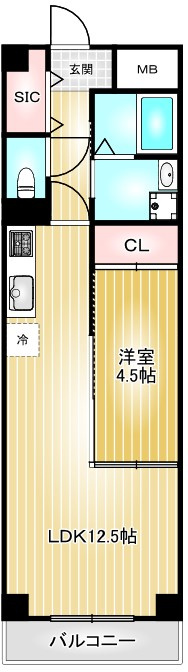 primal千種stelo｜名古屋市の賃貸ならMy賃貸の間取り|primal千種stelo