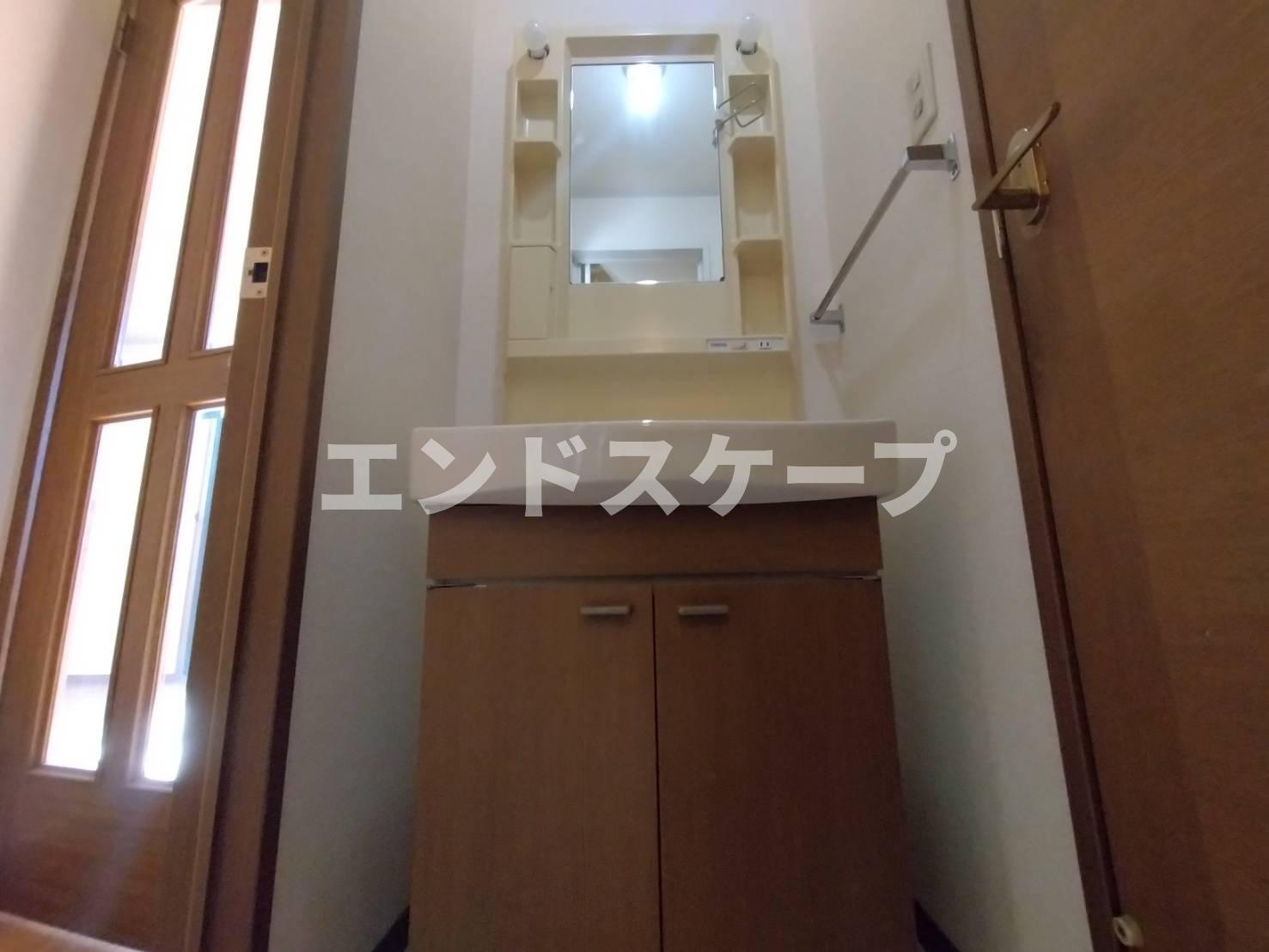 グリーンパーク倉賀野　Ａの洗面所|高崎、前橋エリアのお部屋探しはエンドスケープまで！お客様の理想お聞かせ下さい♪