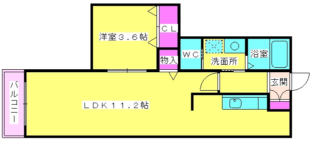 【間取り】 | パラシオン