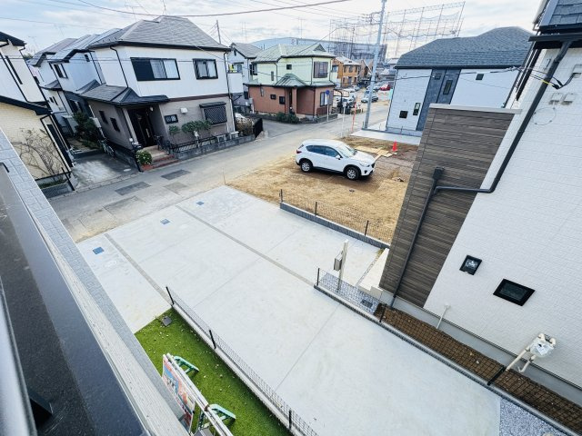 松戸市栄町６丁目新築戸建（栄町23期）の展望|バルコニーより道路側眺望